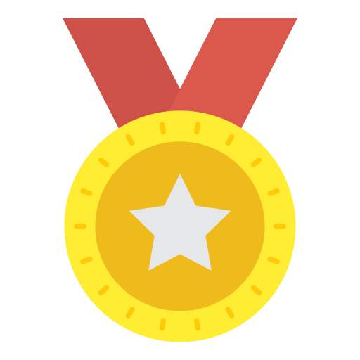 Medal Dinosoft Flat icon