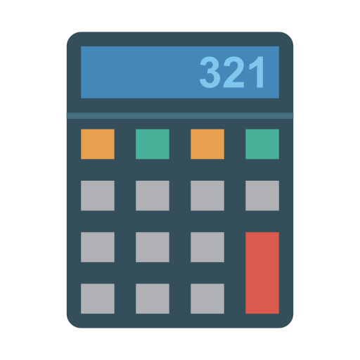 Calculator Dinosoft Flat Icon