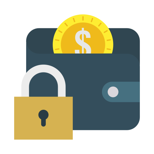 Carteira grátis ícone