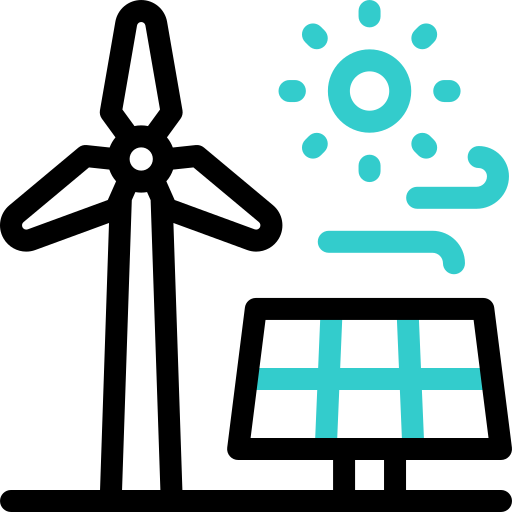Возобновляемая энергия бесплатно иконка