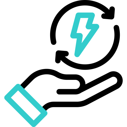 Возобновляемая энергия бесплатно иконка
