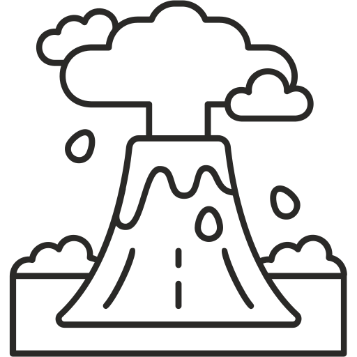 Volcano free icon Volcano free icon