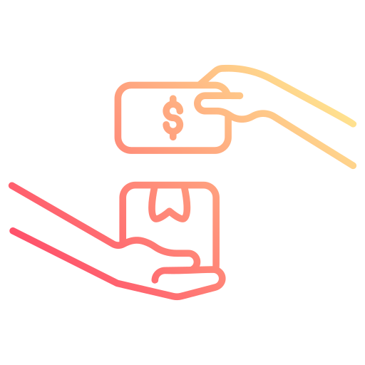 pago contra reembolso icono gratis