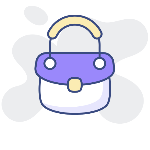 Сумка-кошелек бесплатно иконка