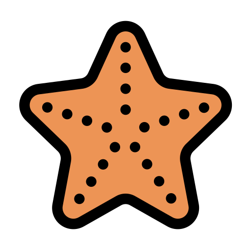 estrella de mar icono gratis