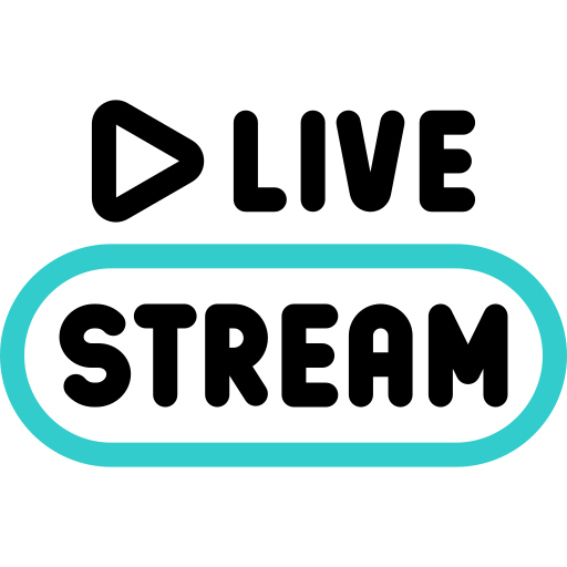 Live streaming free icon