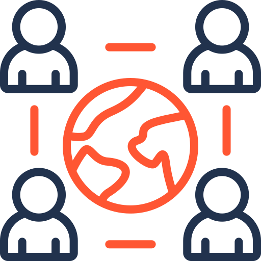 sociología icono gratis