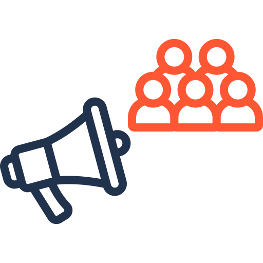 marketing social icono gratis