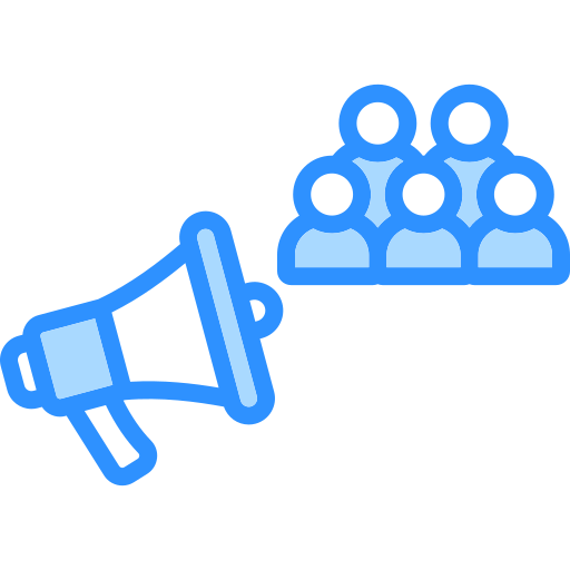 marketing social icono gratis