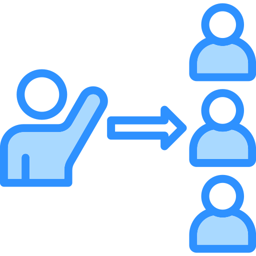 aceptación social icono gratis