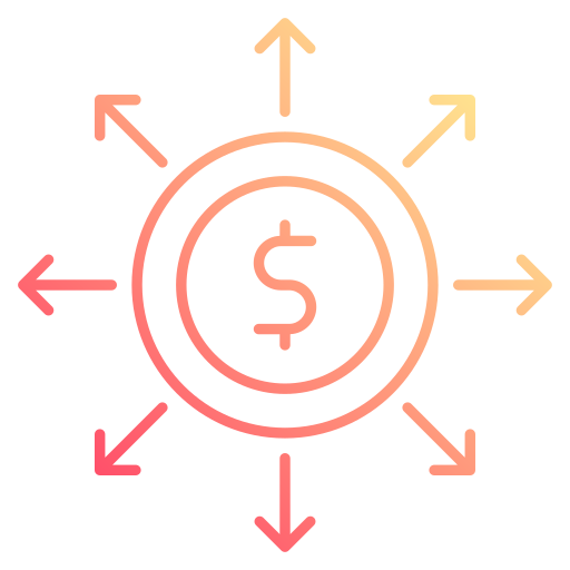 informe sobre financiación colectiva icono gratis