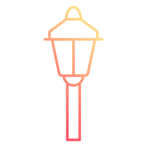 lámpara de calle icono gratis