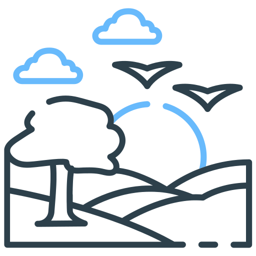 atardecer icono gratis