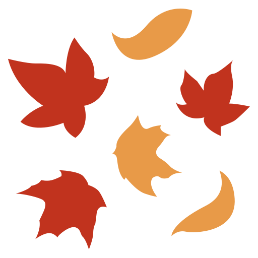 feuilles qui tombent Icône gratuit