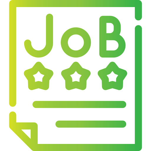 oferta de trabajo icono gratis