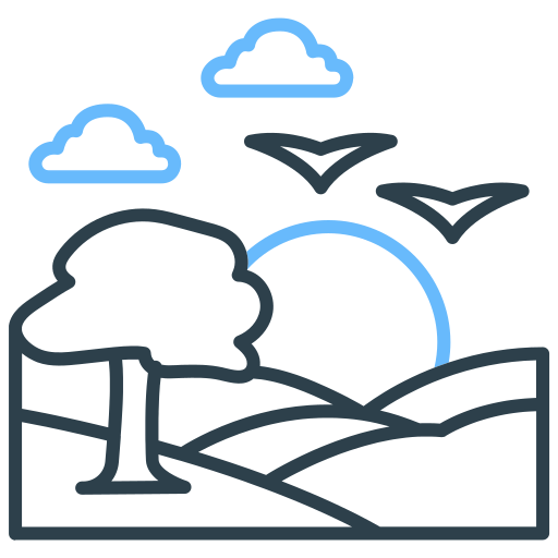 atardecer icono gratis