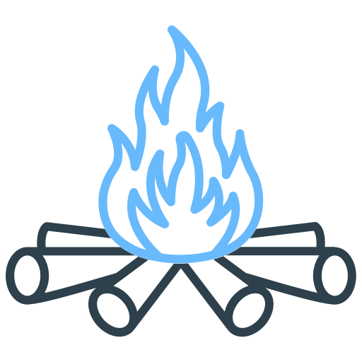 hoguera icono gratis