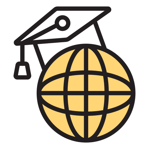 Éducation globale Icône gratuit