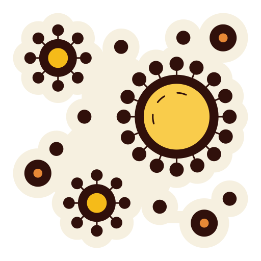 bacterias icono gratis