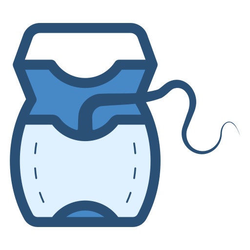 Dental floss free icon