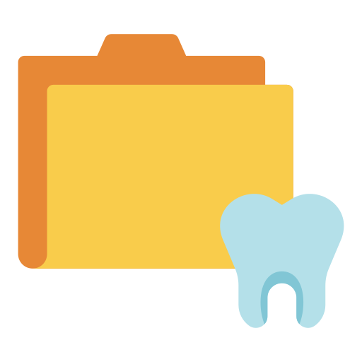 registro dental icono gratis