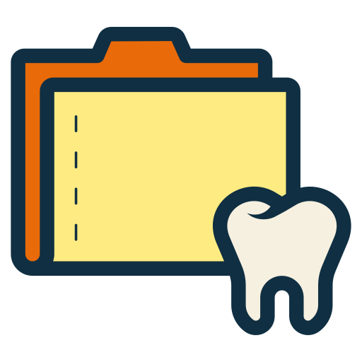 registro dental icono gratis