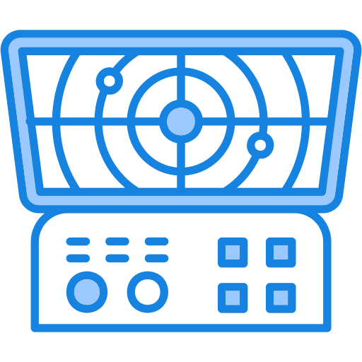 sonar de radar icono gratis