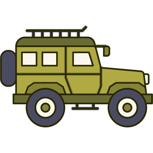 jeep militar icono gratis