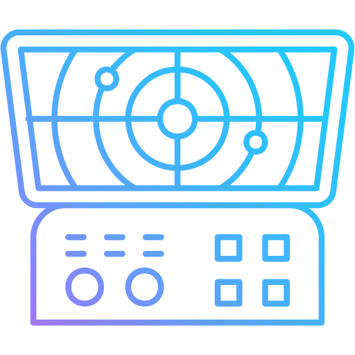sonar de radar icono gratis
