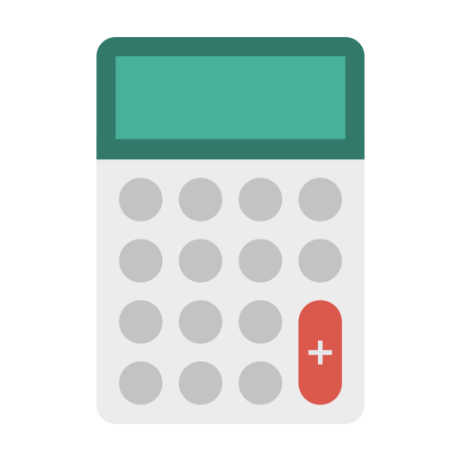 Calculator Dinosoft Flat icon