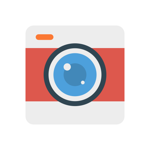 Photo camera Dinosoft Flat icon