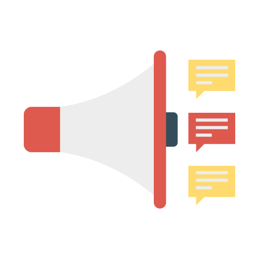 Propaganda grátis ícone