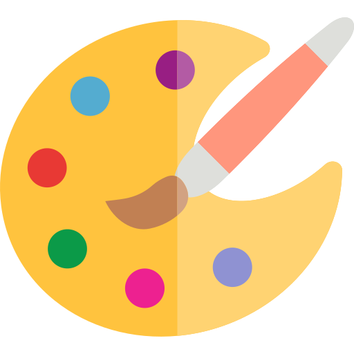 farbpalette kostenlos Icon farbpalette kostenlos Icon