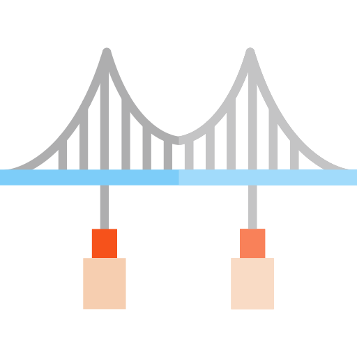 puente icono gratis