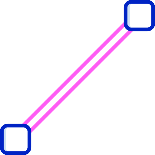 distancia icono gratis