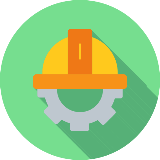 casco de ingeniería icono gratis