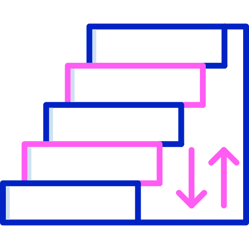 escaleras icono gratis