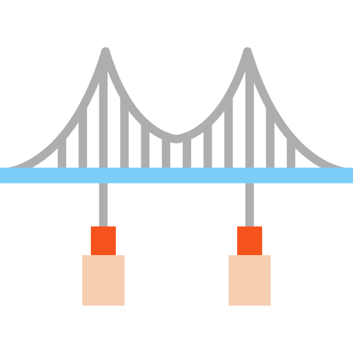 puente icono gratis