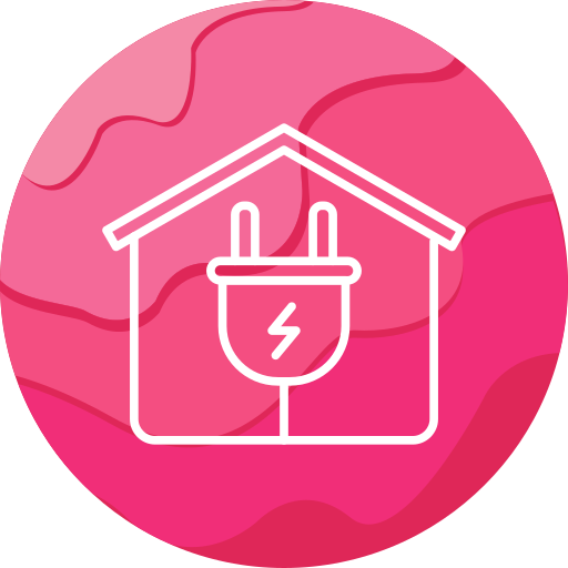 casa eléctrica icono gratis