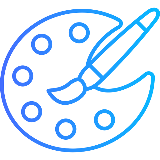 Color palette free icon Color palette free icon