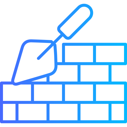 Foundation construction free icon