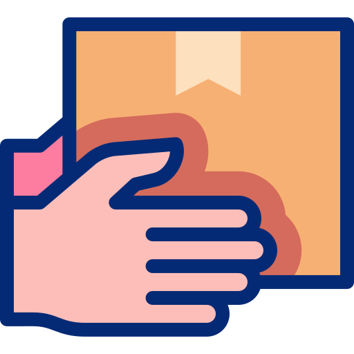 entrega icono gratis