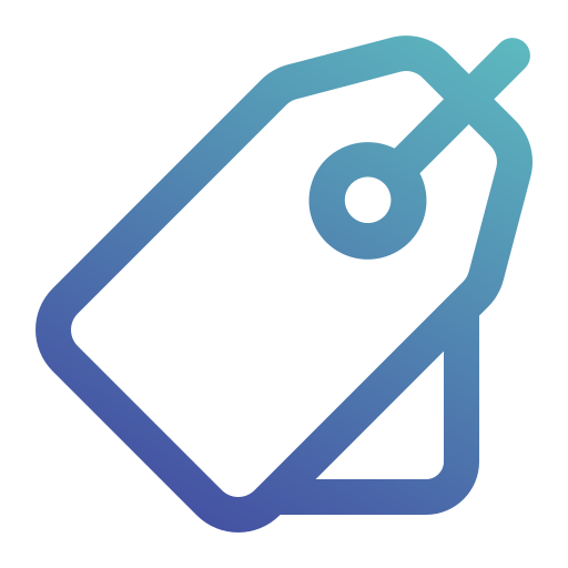 etiqueta de precio icono gratis