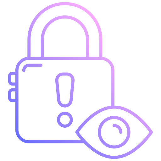 vision de sécurité Icône gratuit