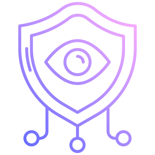 monitoreo de seguridad icono gratis