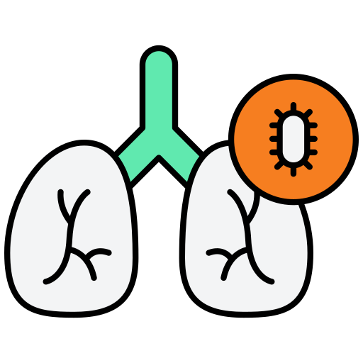 cáncer de pulmón icono gratis