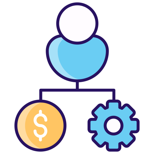 modelo de negocio icono gratis