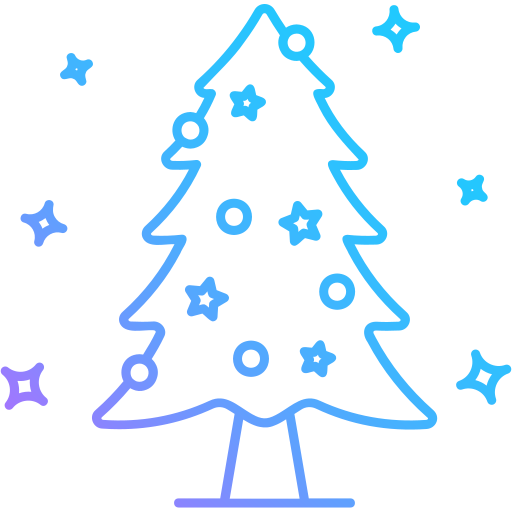 árbol de navidad icono gratis