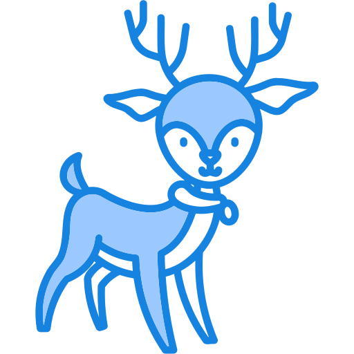 Reindeer free icon Reindeer free icon