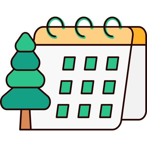 calendrier de noël Icône gratuit calendrier de noël Icône gratuit